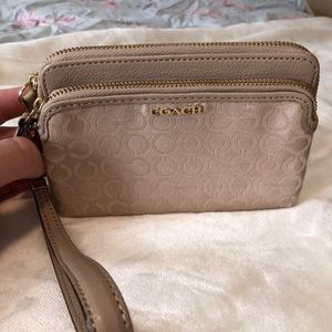 Coach wristlet